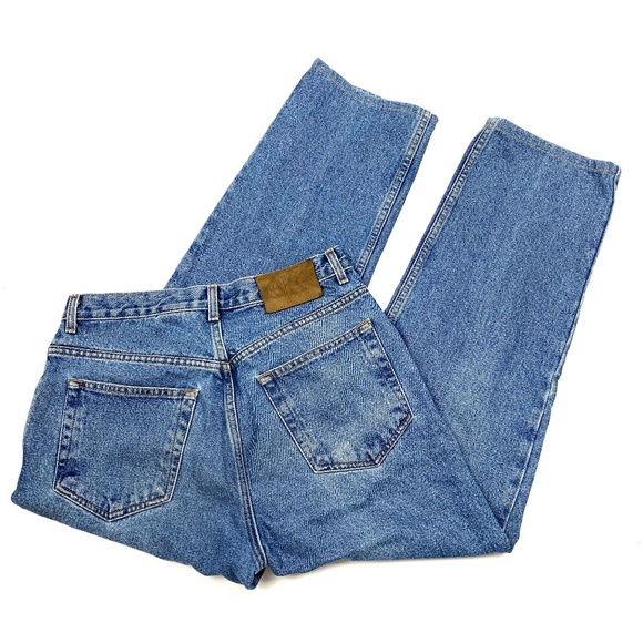 Calvin Klein Other - Vtg 90s Calvin Klein Retro Altered Hem Denim Jeans